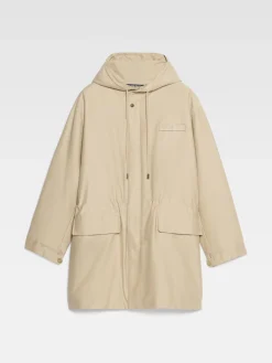 Discount Jacquemus De Marrone parka Beige