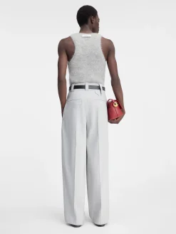 Best Jacquemus De Marzio broek LightGrey