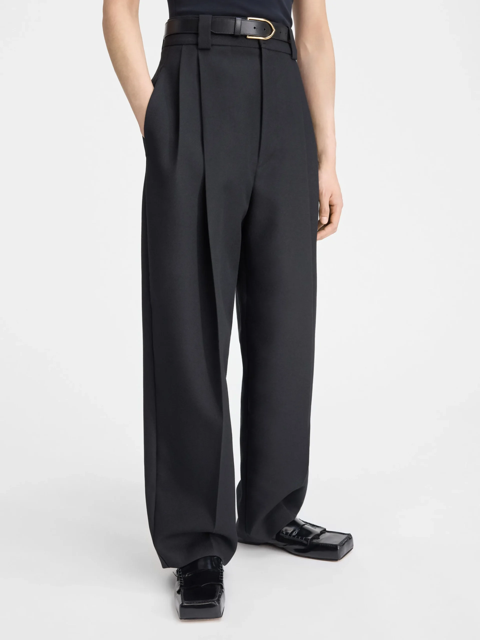 Fashion Jacquemus De Marzio broek Black
