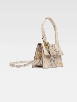 Hot Jacquemus De medium Chiquito met gesp Beige