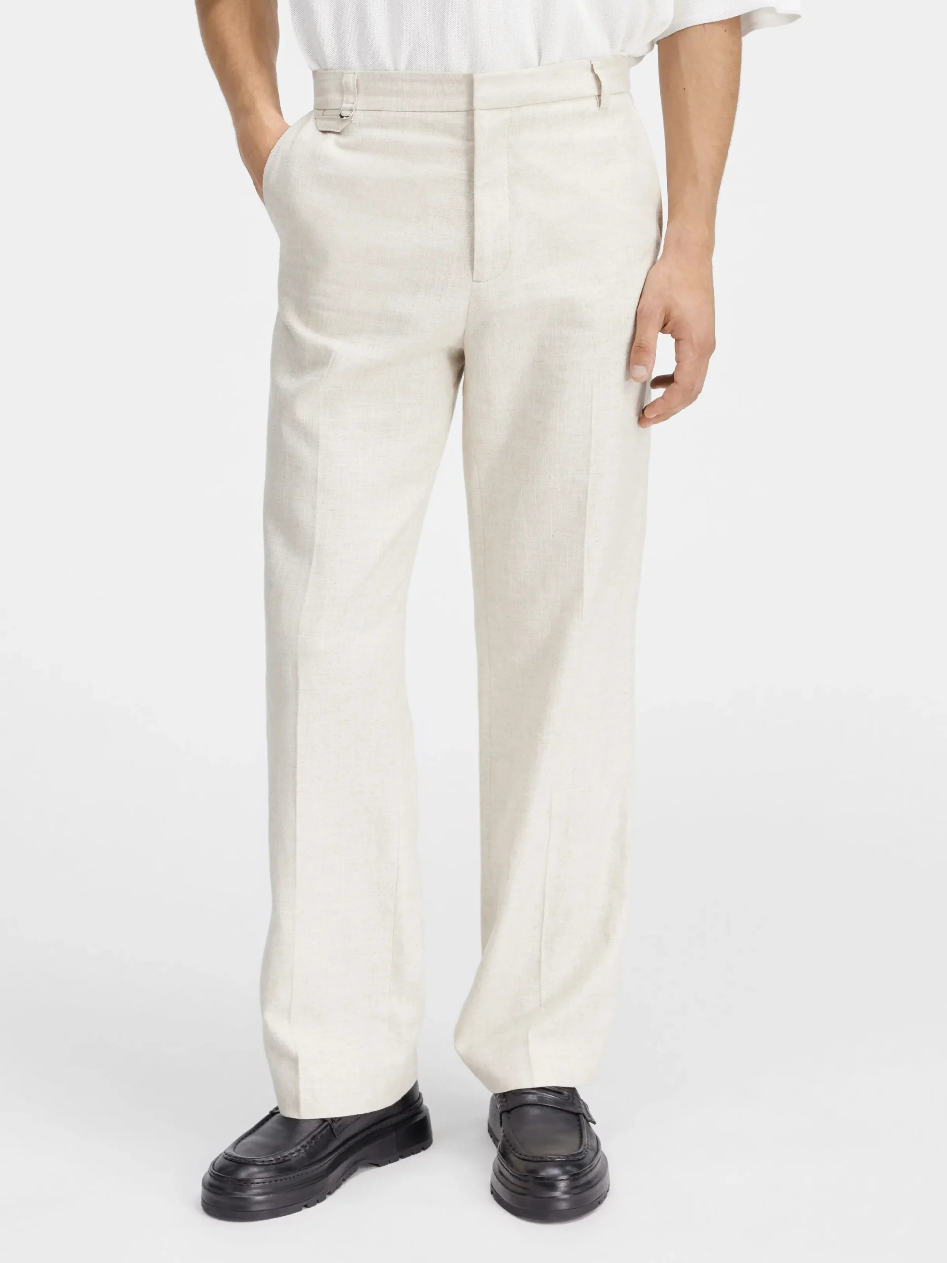 Clearance Jacquemus De Melo broek LightBeige