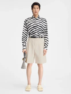 Clearance Jacquemus De Melo korte broek LightBeige