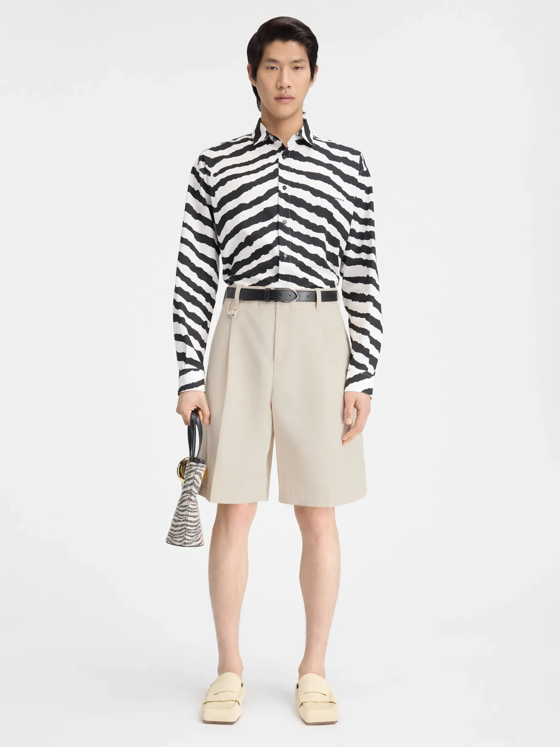 Clearance Jacquemus De Melo korte broek LightBeige