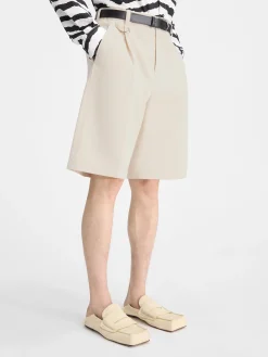 Clearance Jacquemus De Melo korte broek LightBeige