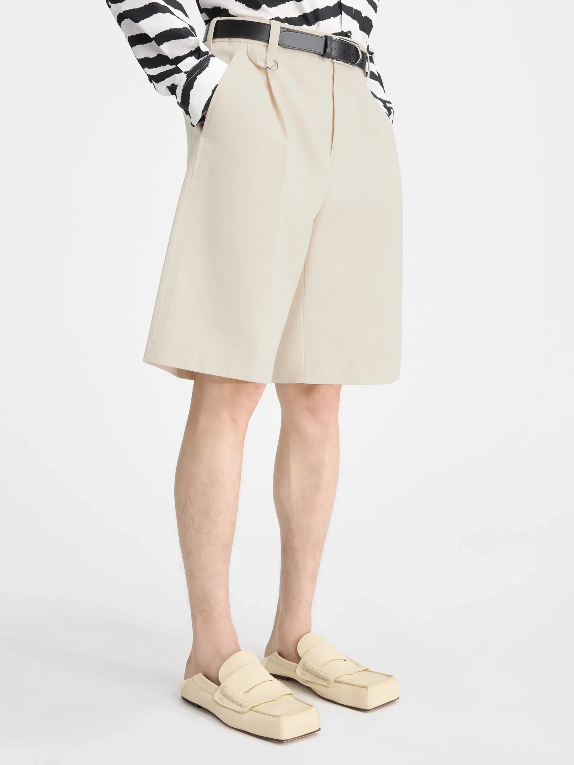 Clearance Jacquemus De Melo korte broek LightBeige