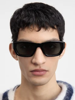 Sale Jacquemus De Meridiano zonnebril Black