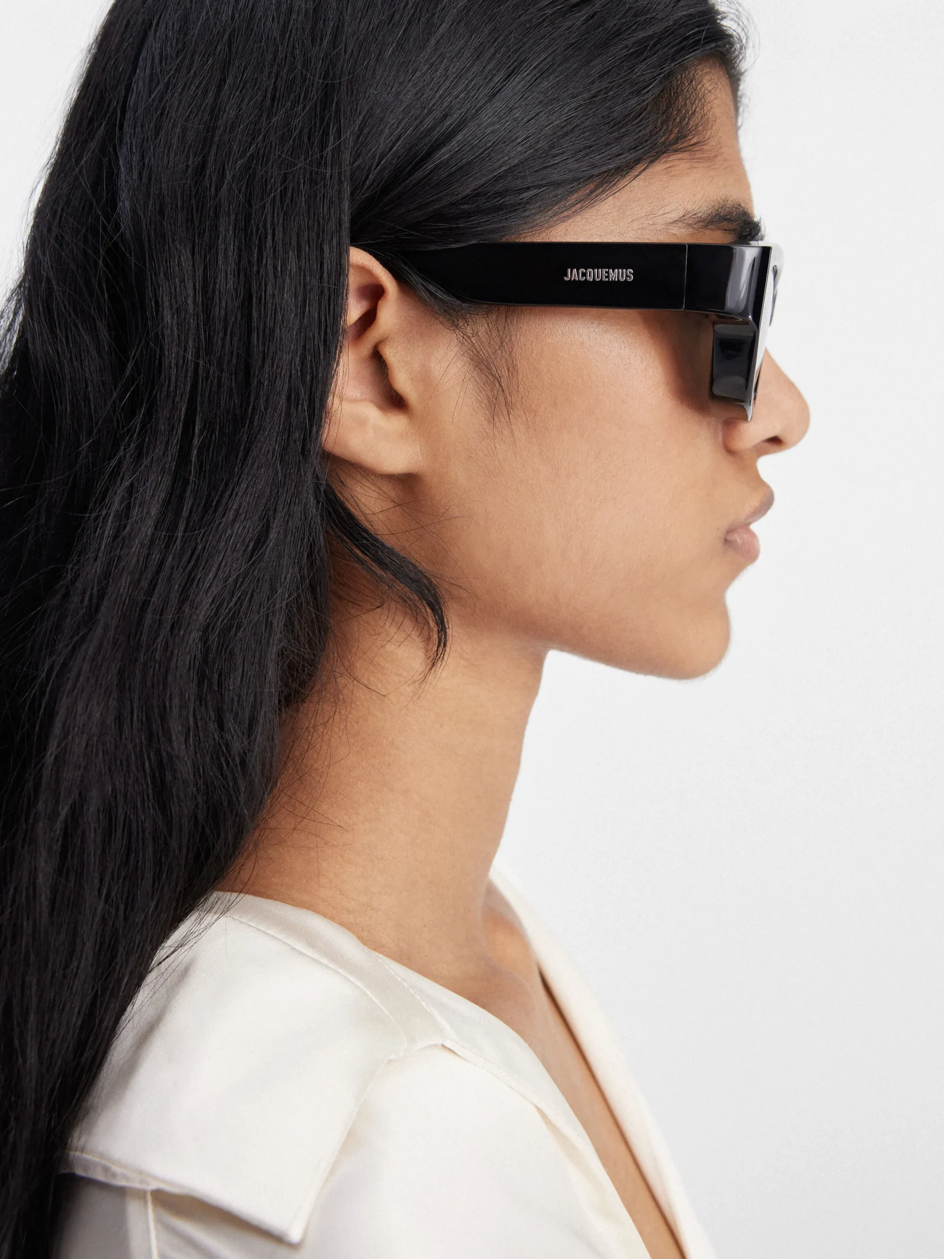 Sale Jacquemus De Meridiano zonnebril Black