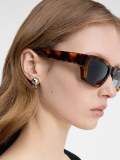 Discount Jacquemus De Meridiano zonnebril MultiBrown