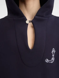Discount Jacquemus De Merù hoodie DarkNavy