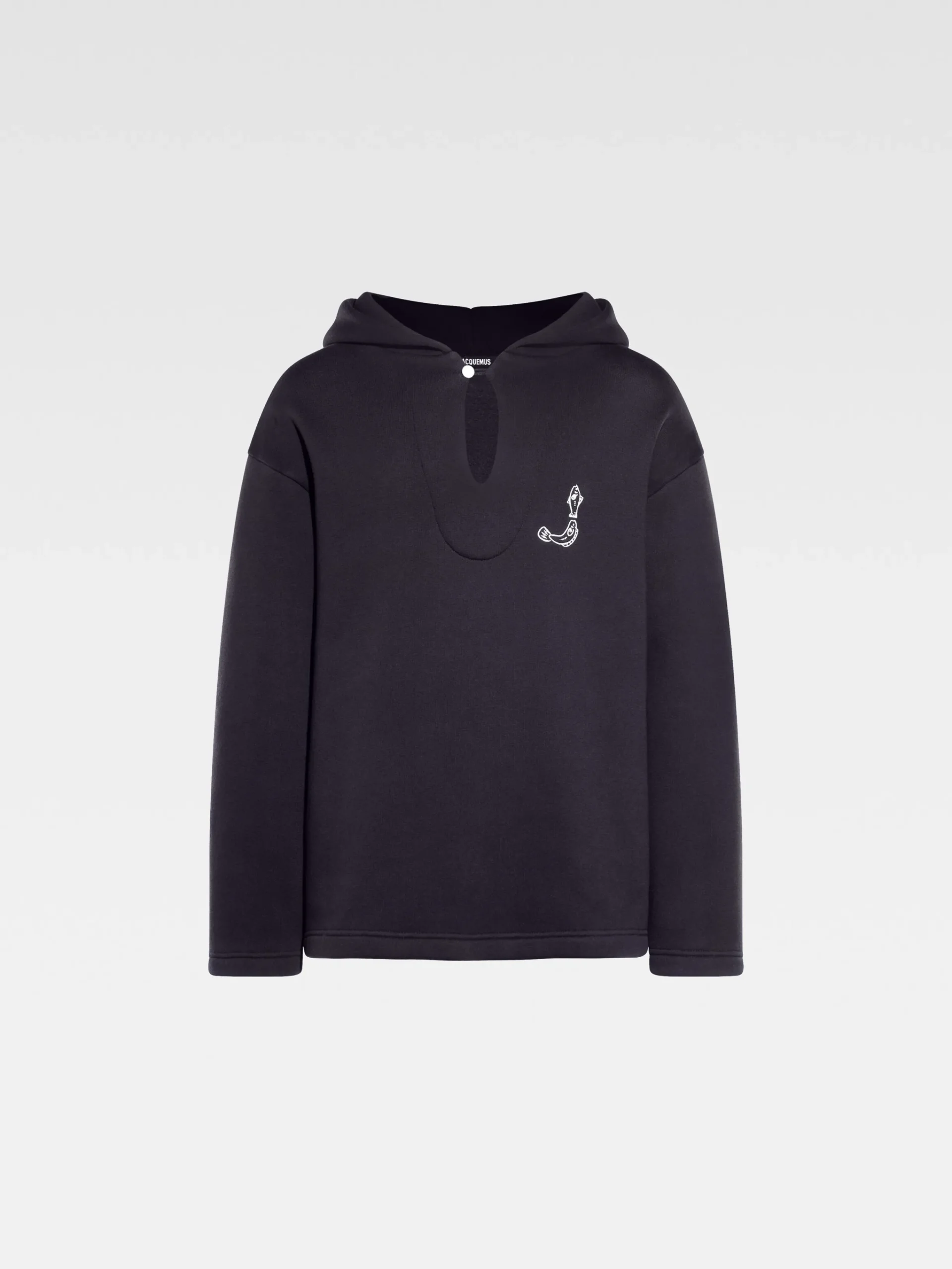 Discount Jacquemus De Merù hoodie DarkNavy