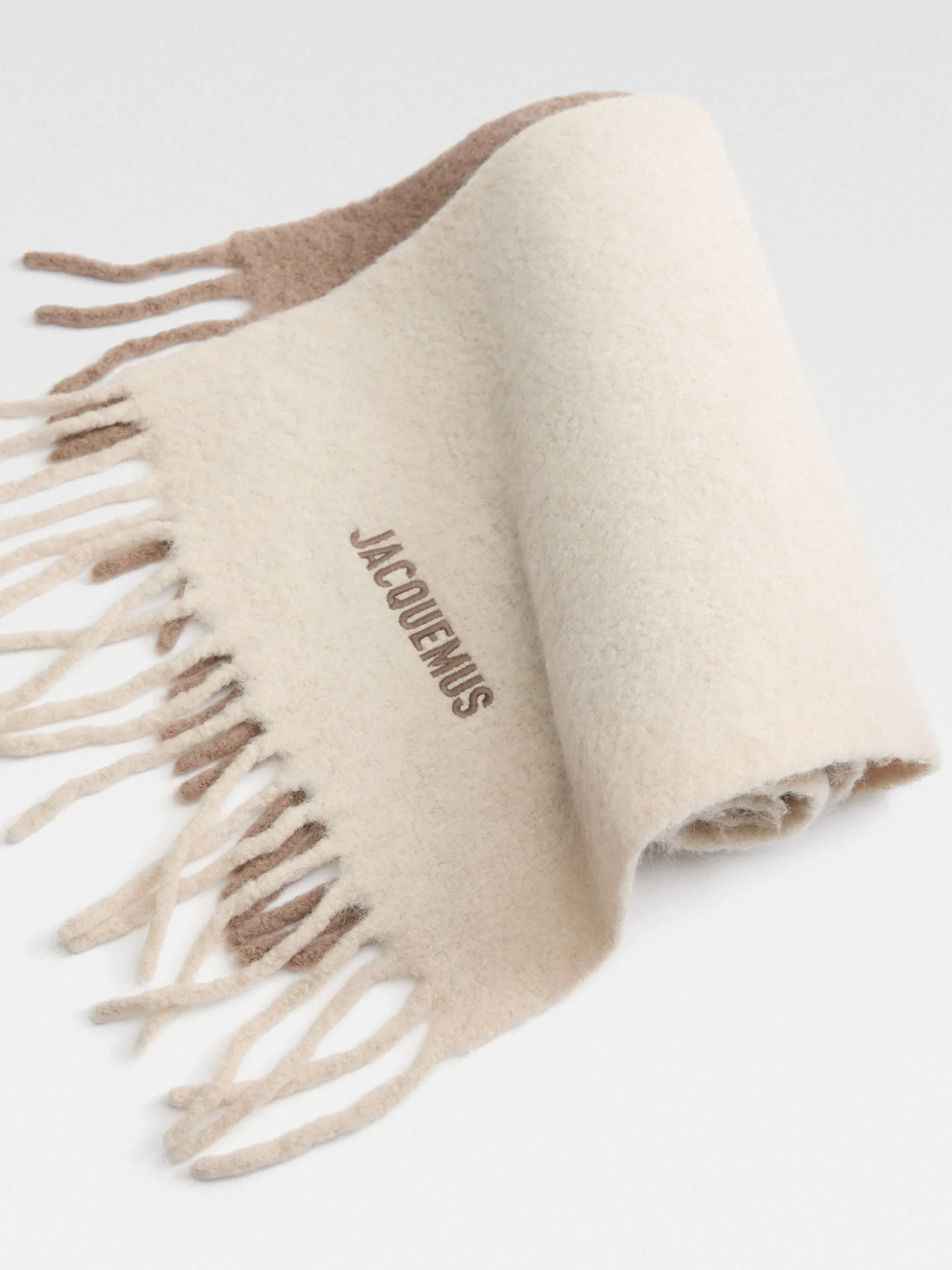 Outlet Jacquemus De Moisson sjaal Multi-Beige