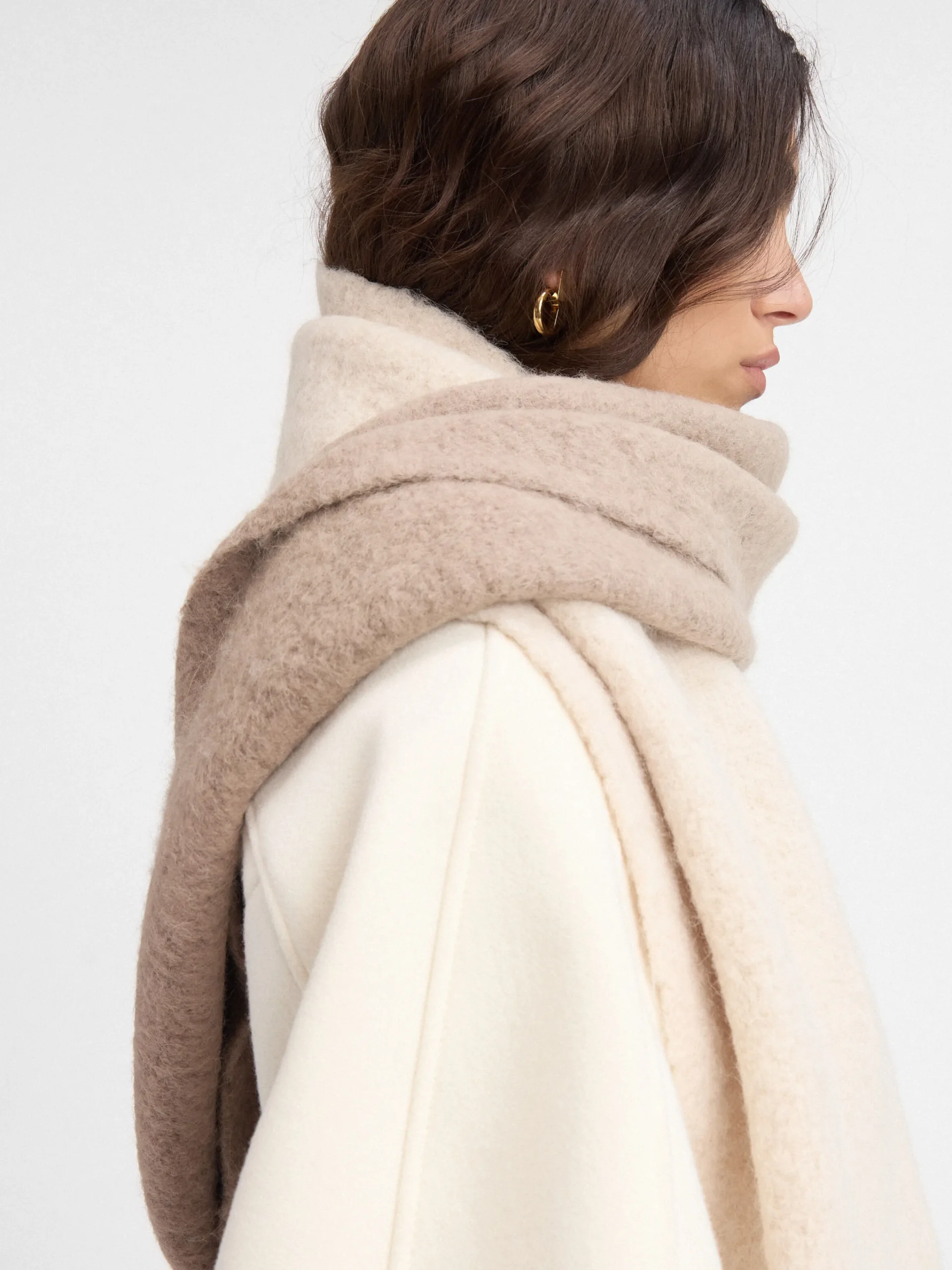 Outlet Jacquemus De Moisson sjaal Multi-Beige