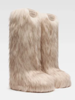 Fashion Jacquemus De Moon Boot Yeti Off-White