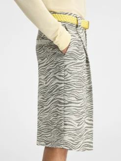 Online Jacquemus De Navega korte broek JacquardMottledZebraBlack