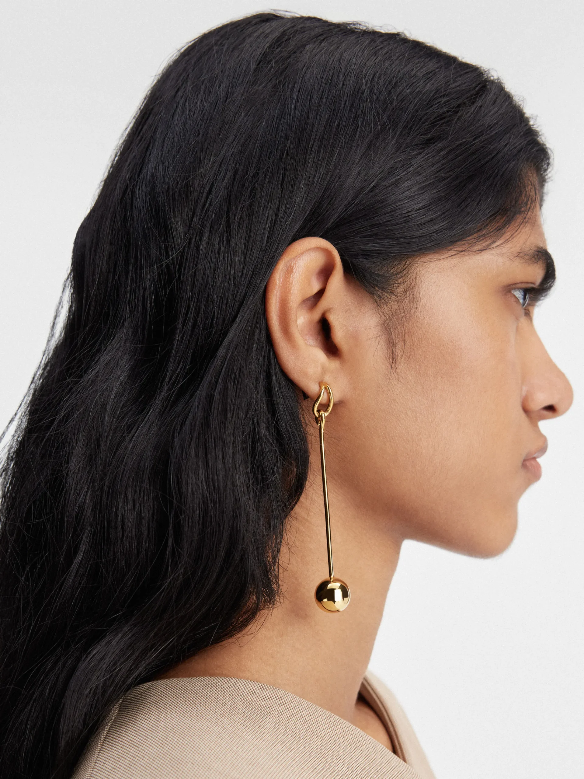 New Jacquemus De Nodo oorbellen Gold