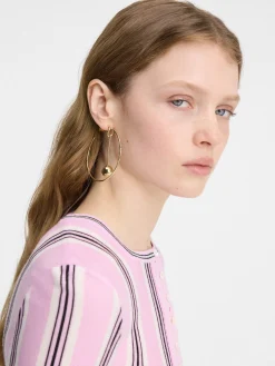 New Jacquemus De Nodo oorringen Gold