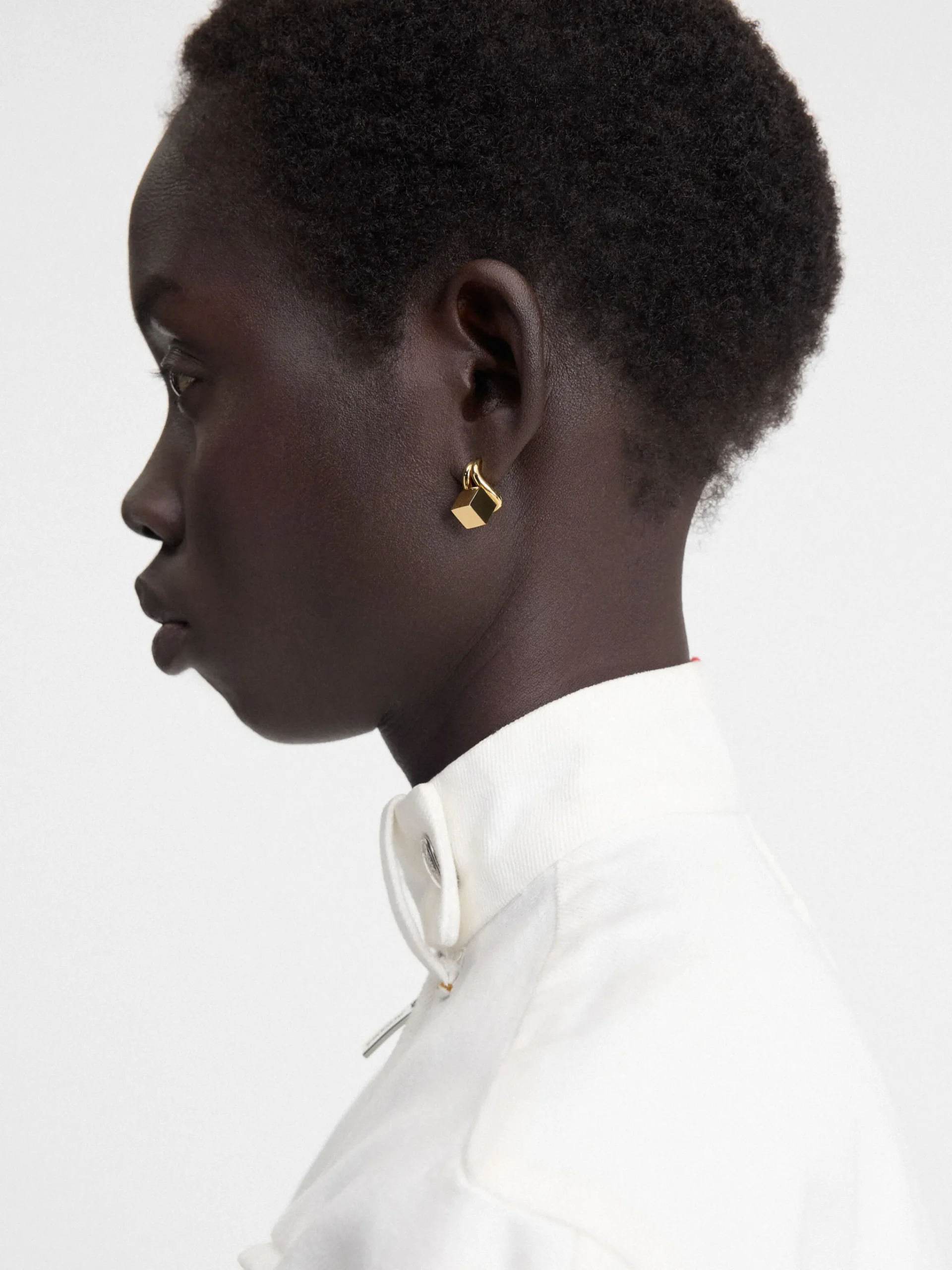 Online Jacquemus De Nodo stud-oorbellen Gold
