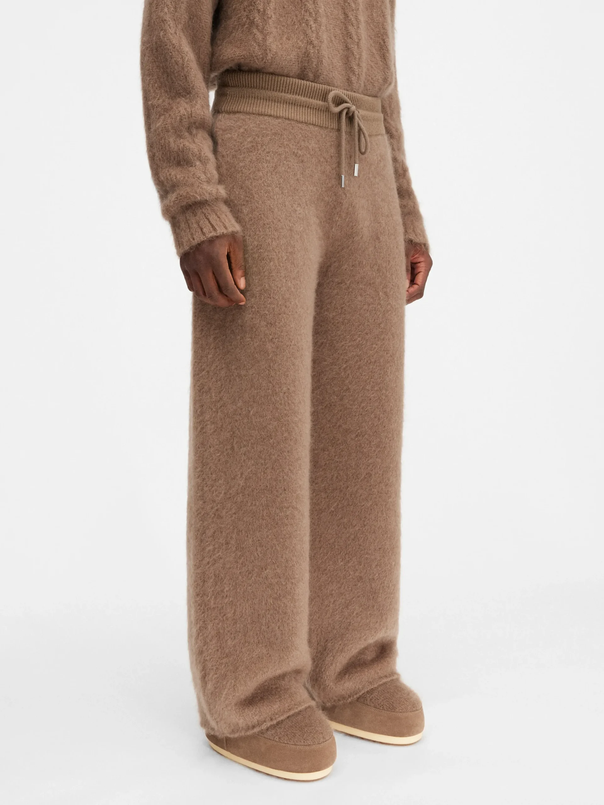 Outlet Jacquemus De Nuvola-broek Camel