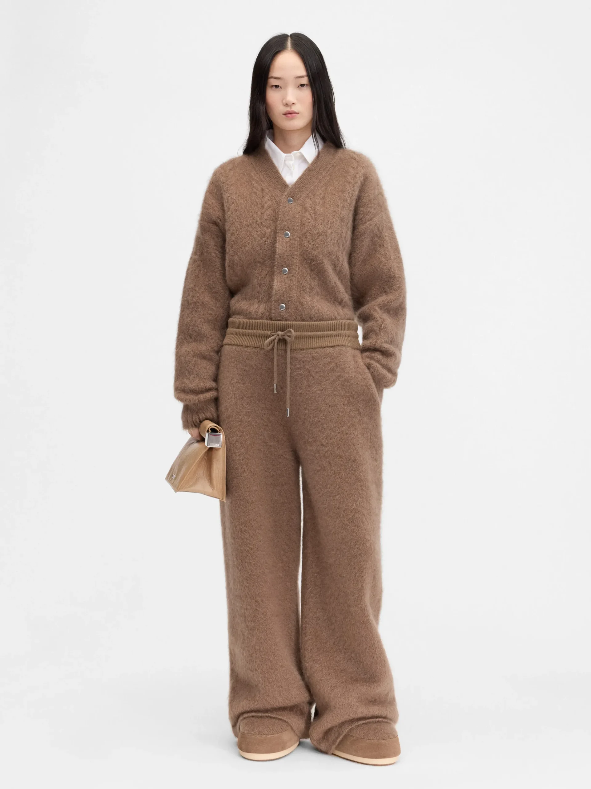 Outlet Jacquemus De Nuvola-broek Camel