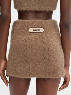 Sale Jacquemus De Nuvola-rok Camel