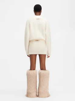 Clearance Jacquemus De Nuvola-rok Off-White