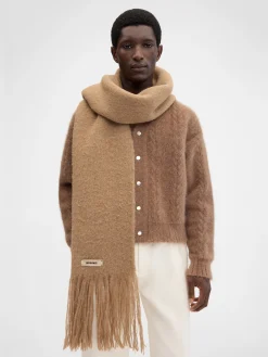 Sale Jacquemus De Nuvola-sjaal Camel