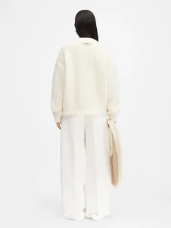 Outlet Jacquemus De Nuvola-trui Off-White