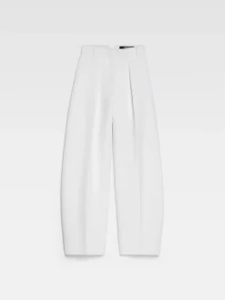 Clearance Jacquemus De Ovalo broek White