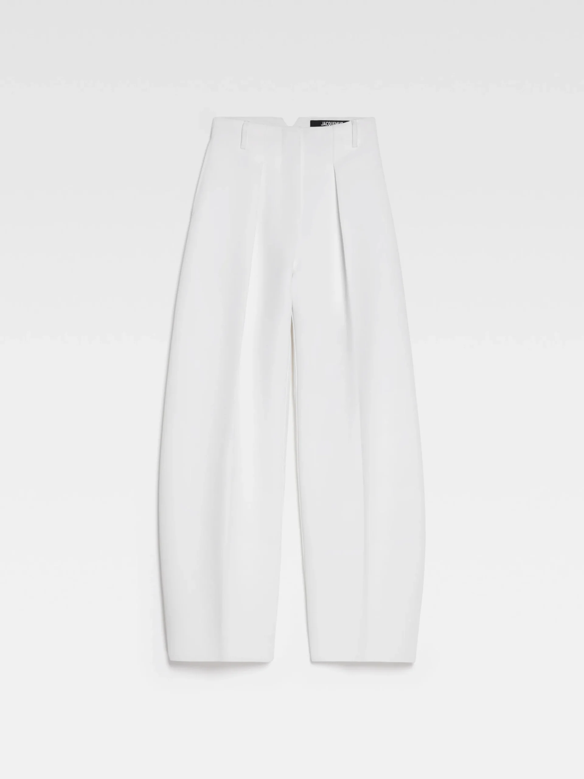 Clearance Jacquemus De Ovalo broek White