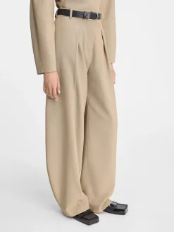 New Jacquemus De Ovalo broek Beige