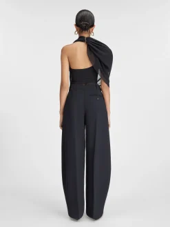 Clearance Jacquemus De Ovalo broek Black