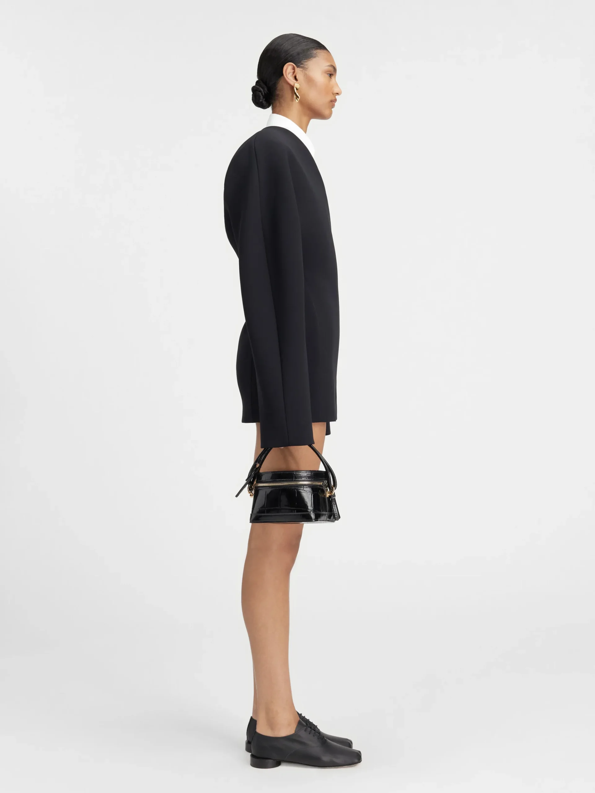 Best Jacquemus De Ovalo jurk Black