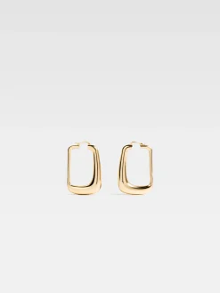 Best Jacquemus De Ovalo oorbellen LightGold
