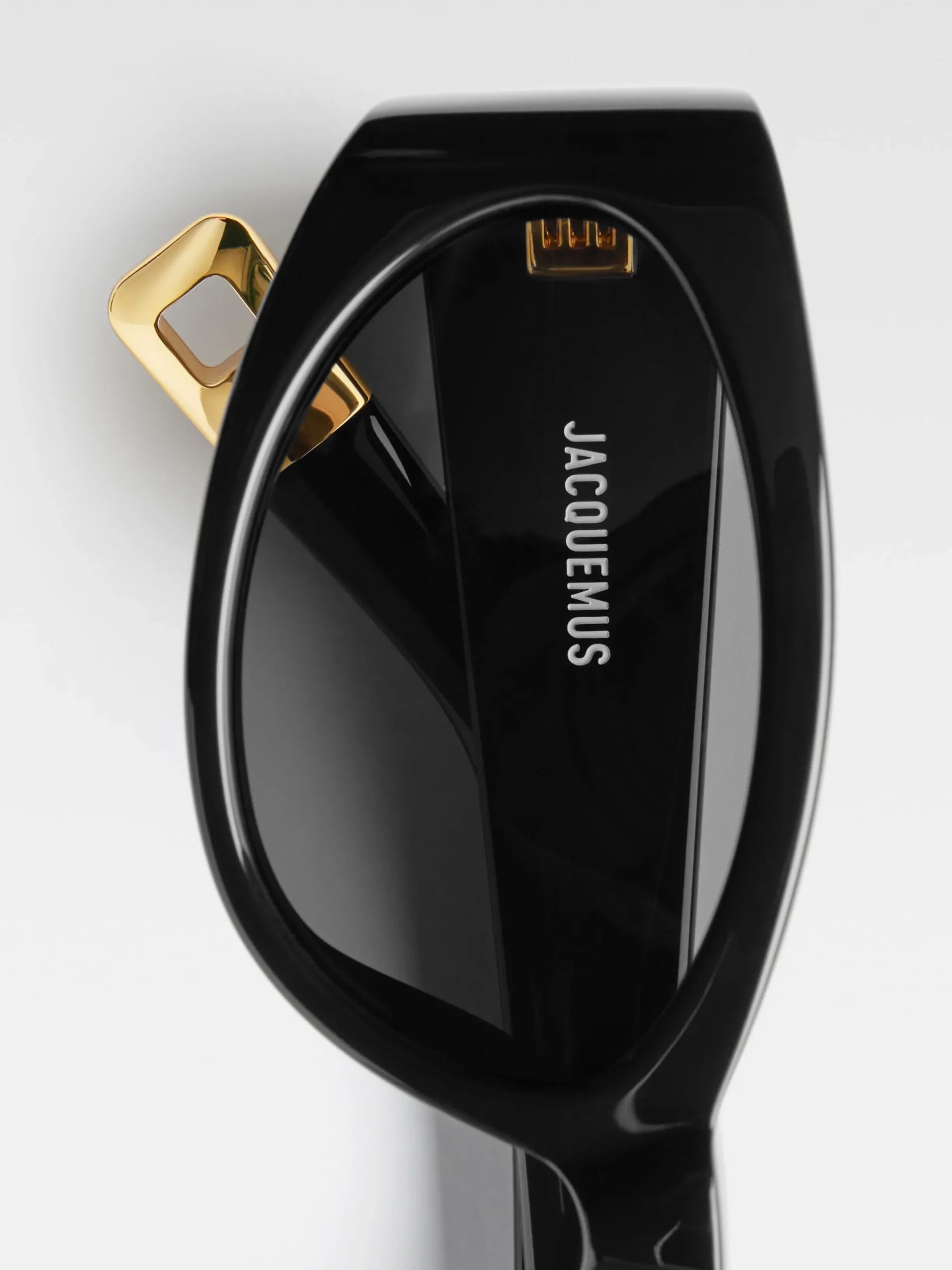 Best Jacquemus De Ovalo zonnebril Black