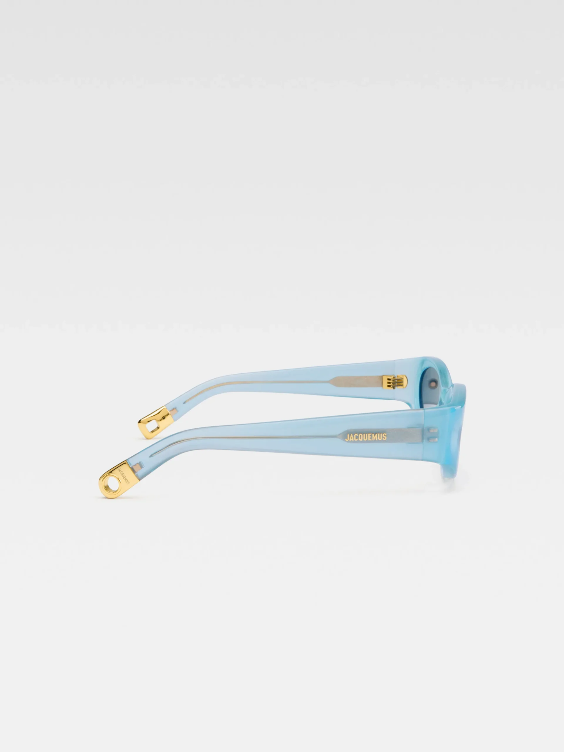 Fashion Jacquemus De Ovalo zonnebril LightBlue