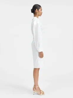 Hot Jacquemus De overhemdjurk White