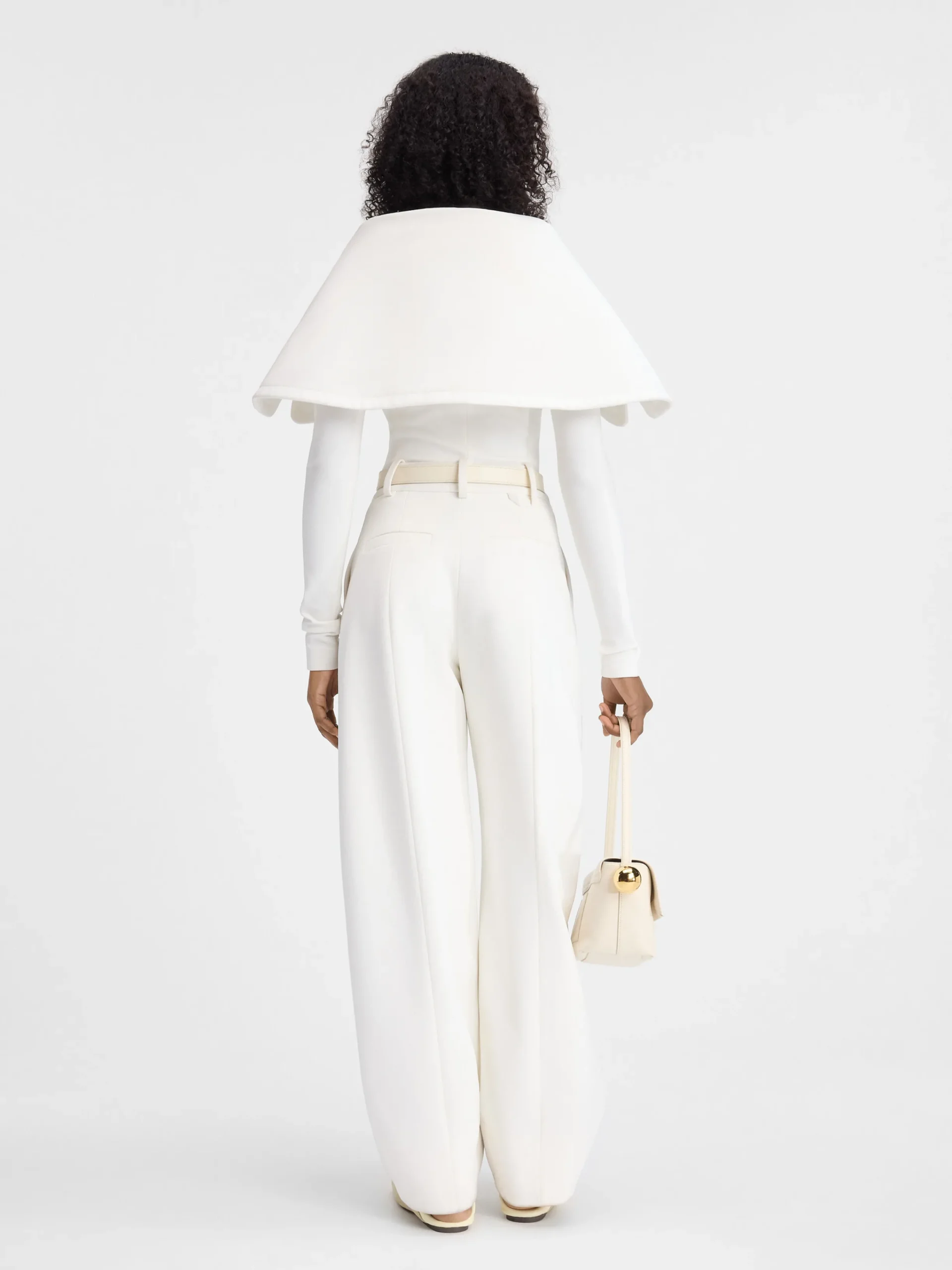 Sale Jacquemus De Paseo broek White