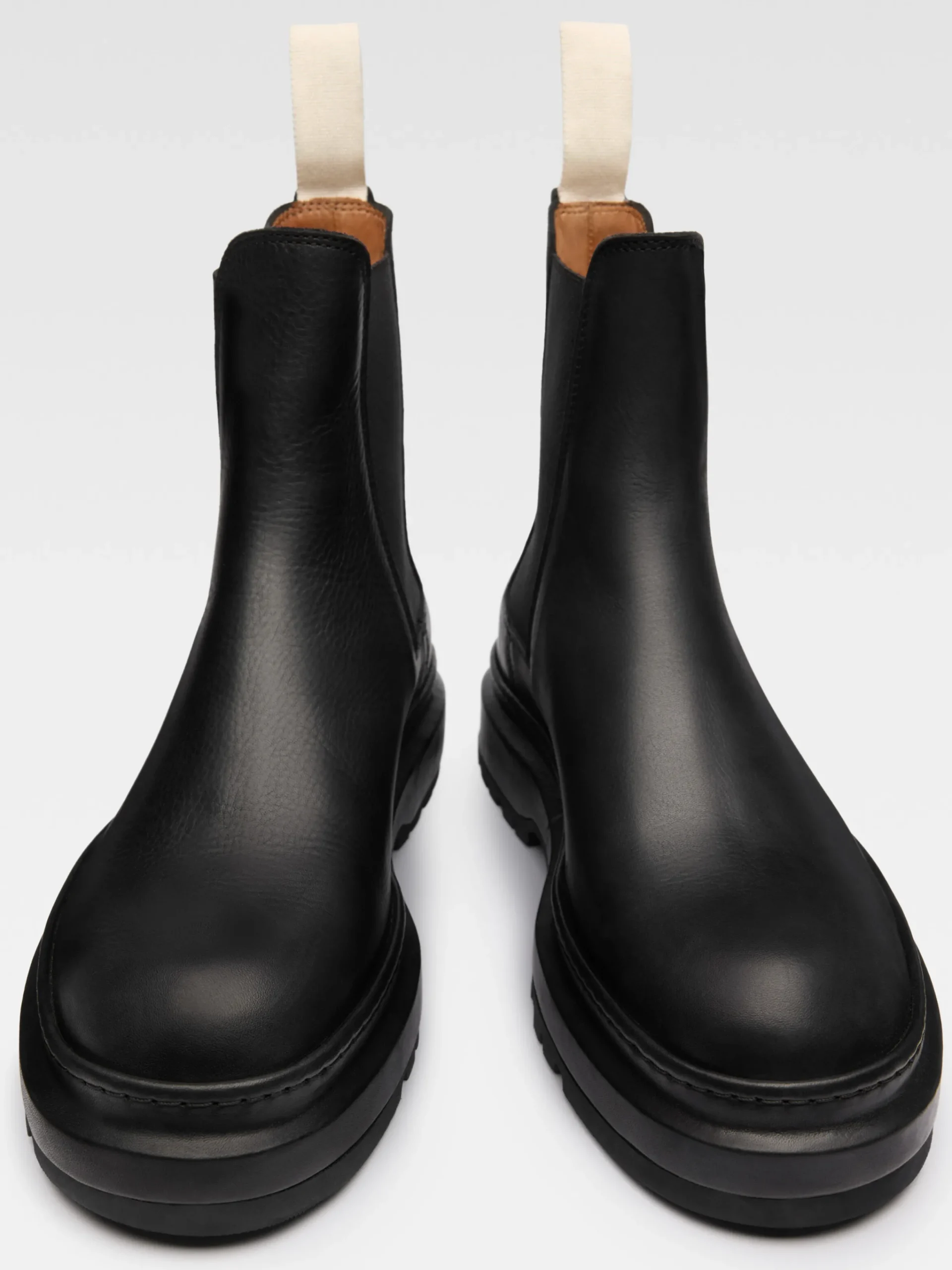 Hot Jacquemus De Pavane enkellaarsjes Black