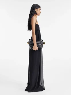 Online Jacquemus De Peplo jurk Black