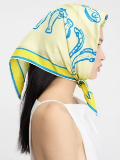 Clearance Jacquemus De Pesco bandana PrintCapriFishYellow