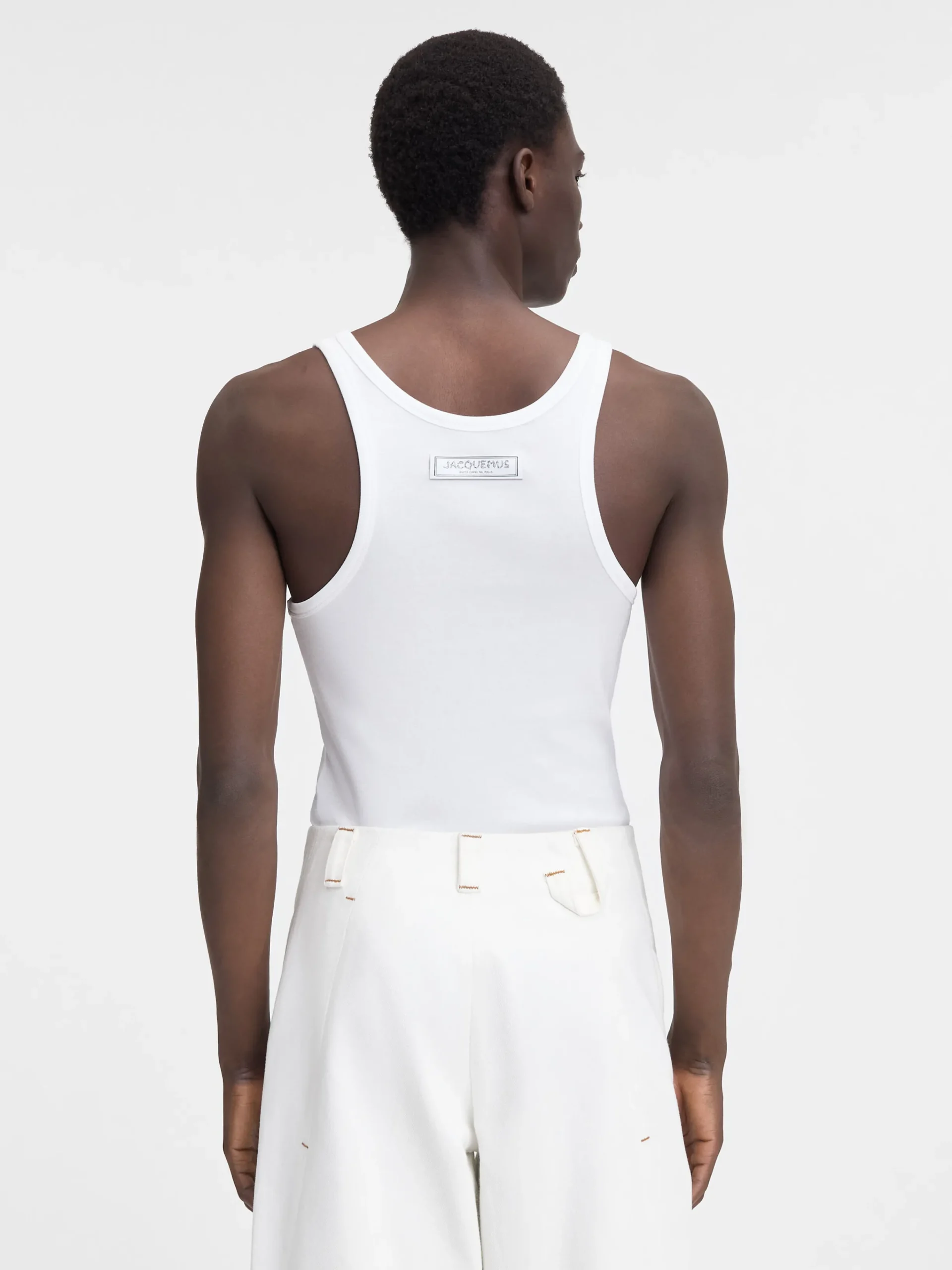 New Jacquemus De Pesco tanktop White