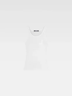 New Jacquemus De Pesco tanktop White