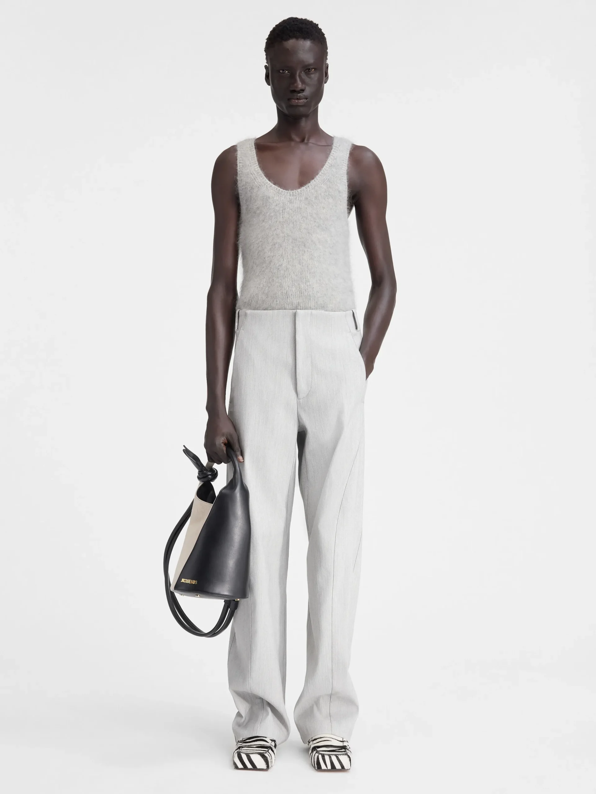 Discount Jacquemus De Pitatto tanktop Grey