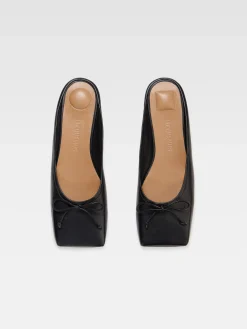 Sale Jacquemus De platte balletschoentjes Black