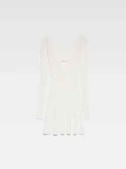 Sale Jacquemus De Pralù mini jurk Off-White