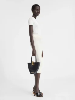 Fashion Jacquemus De Pral&ugrave; rok Off-White