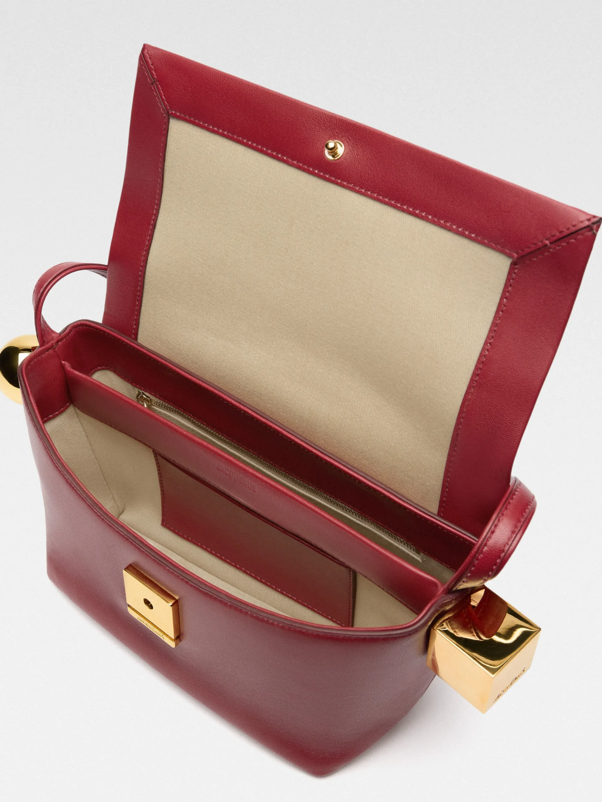 Best Jacquemus De Rond Carré DarkRed
