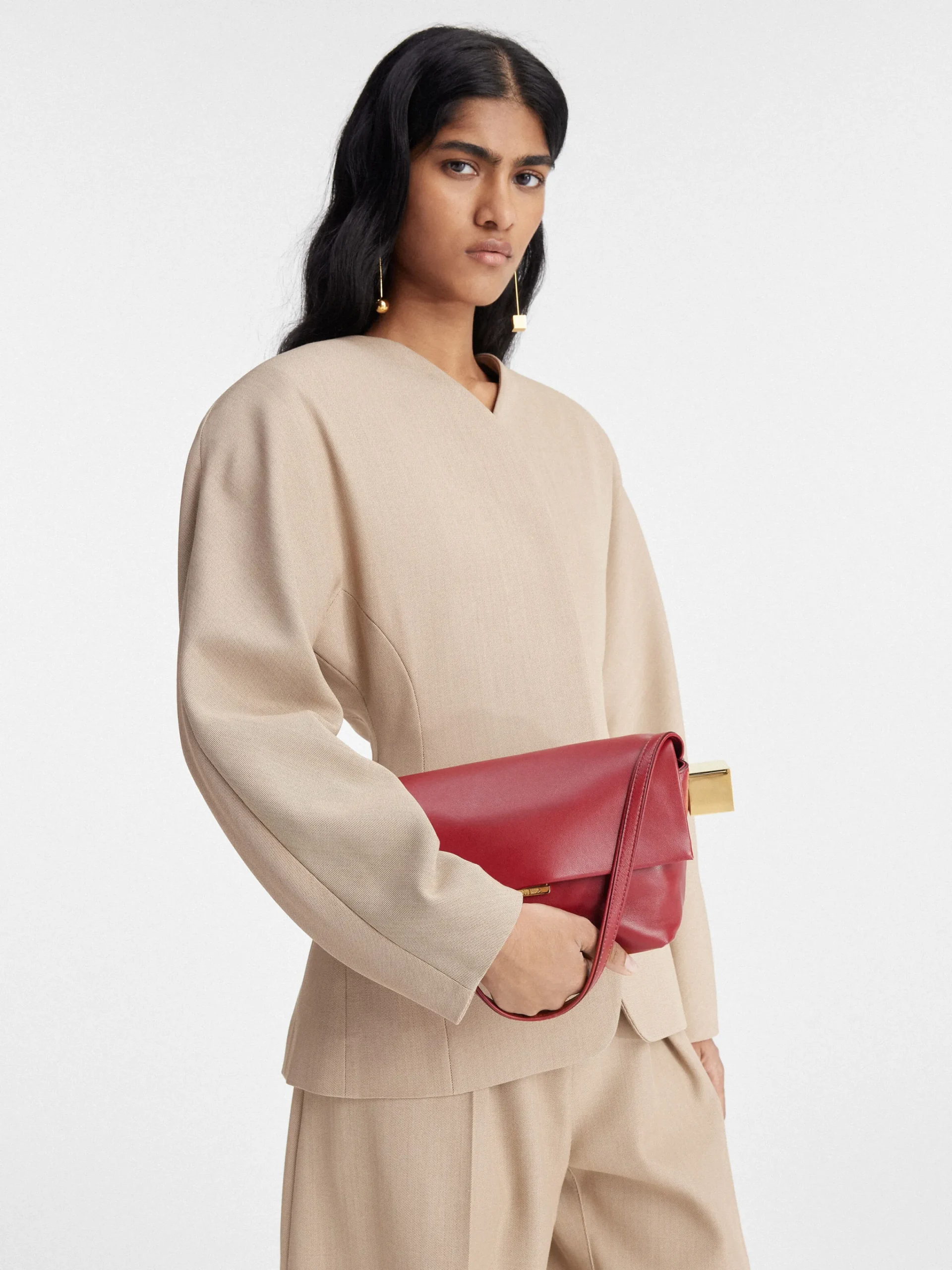 Best Jacquemus De Rond Carré DarkRed