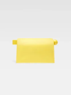 Hot Jacquemus De Rond Carré clutch Yellow