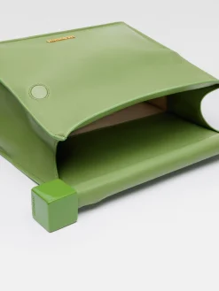 Hot Jacquemus De Rond Carré clutch Green